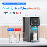 Waterdrop Reverse Osmosis Hot Cold Water Dispenser,  A1
